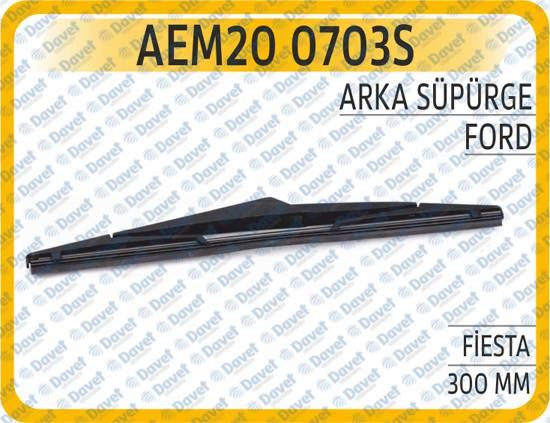 AEM 200703S Arka Silecek Supurgesi 300 Mm Fiesta